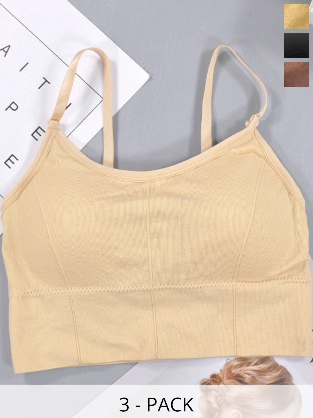 UNDER 1000 Bralette Bra Full Coverage Underwired Lightly Padded-picture-54