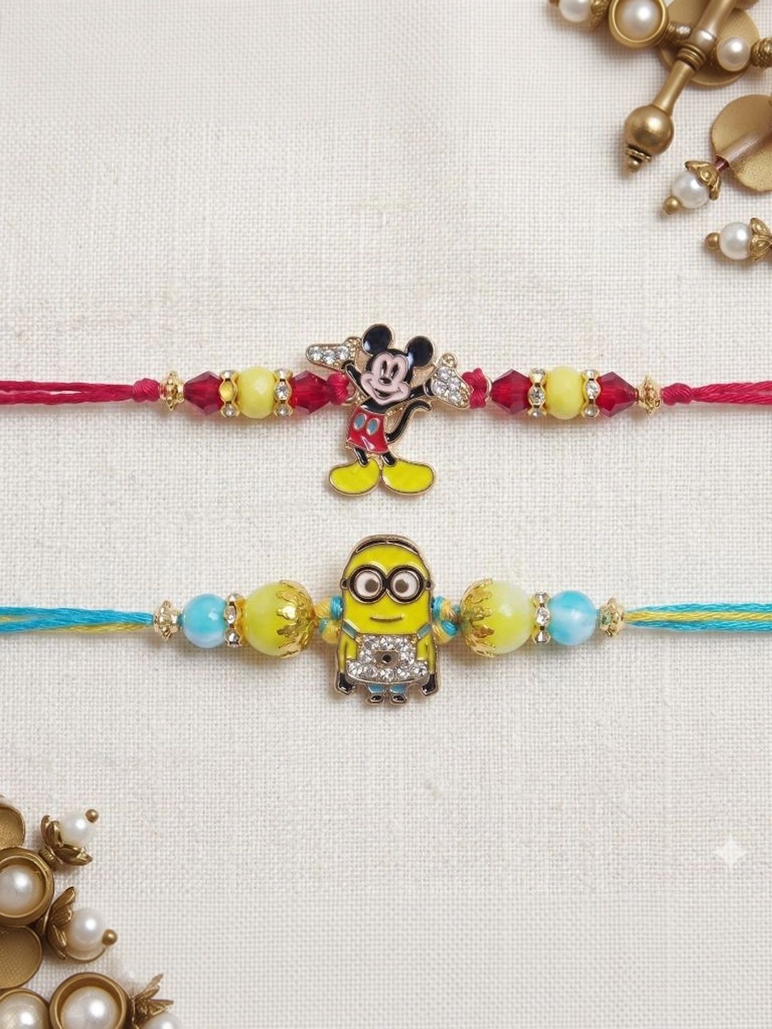 Tiny Shiny Thread Rakhi-picture-37