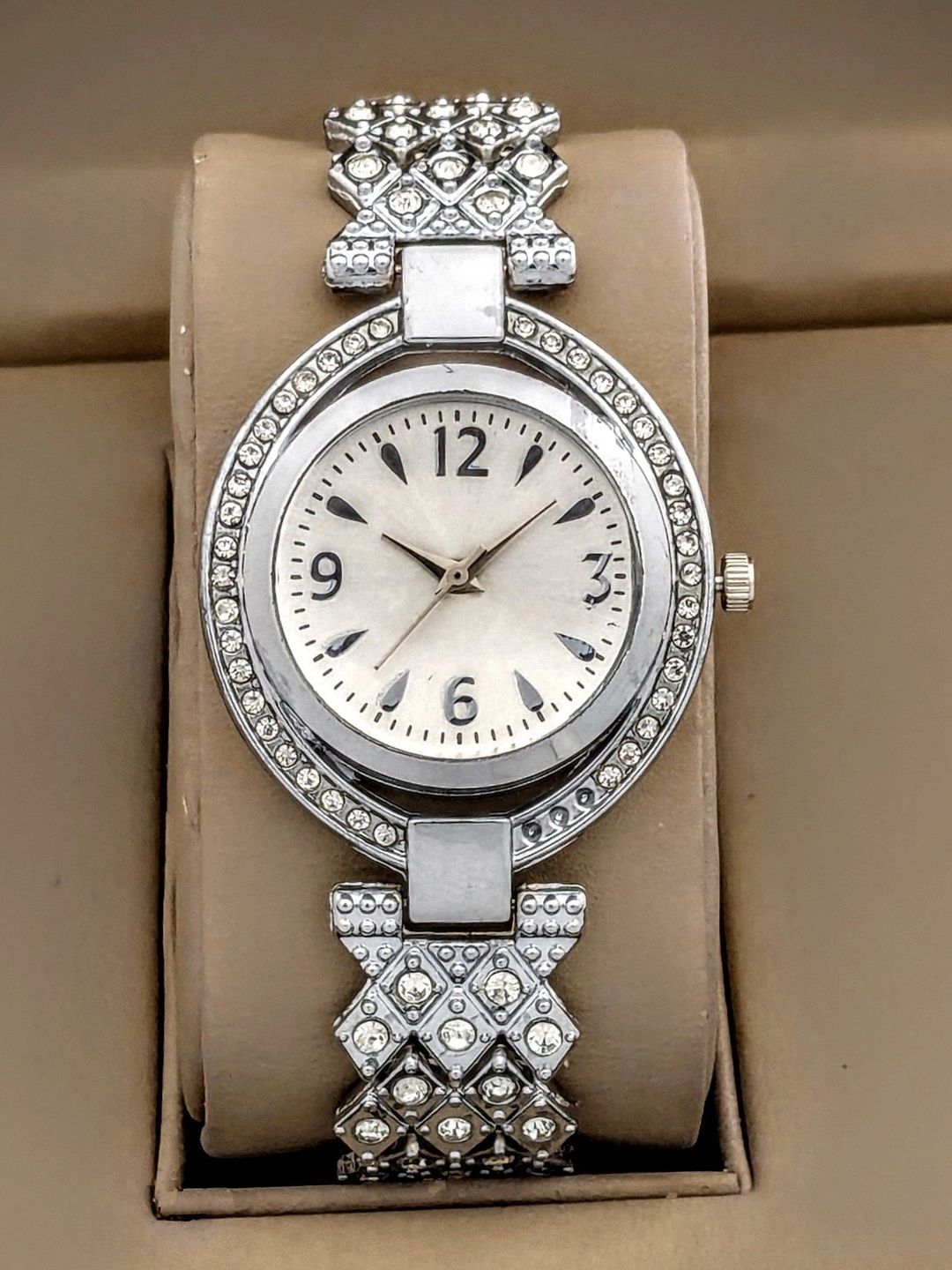 TREX Women Brass Dial & Stainless Steel Embellished Straps Analogue Watch nsw_24_silver-picture-41