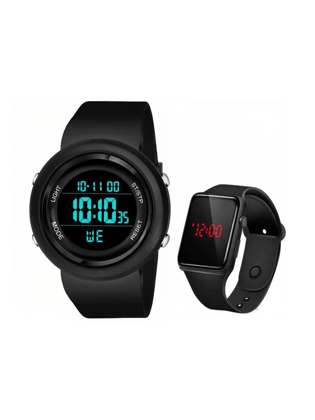 TREX Boys Brass Dial & Straps Digital Stopwatch Watch 2002_BLACK+APPLLEDD-picture-38