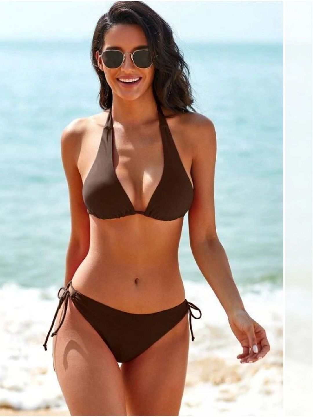 D Heer Fashion Sleeveless Stretchable Body-Hugging Swim Bikini Set-picture-39