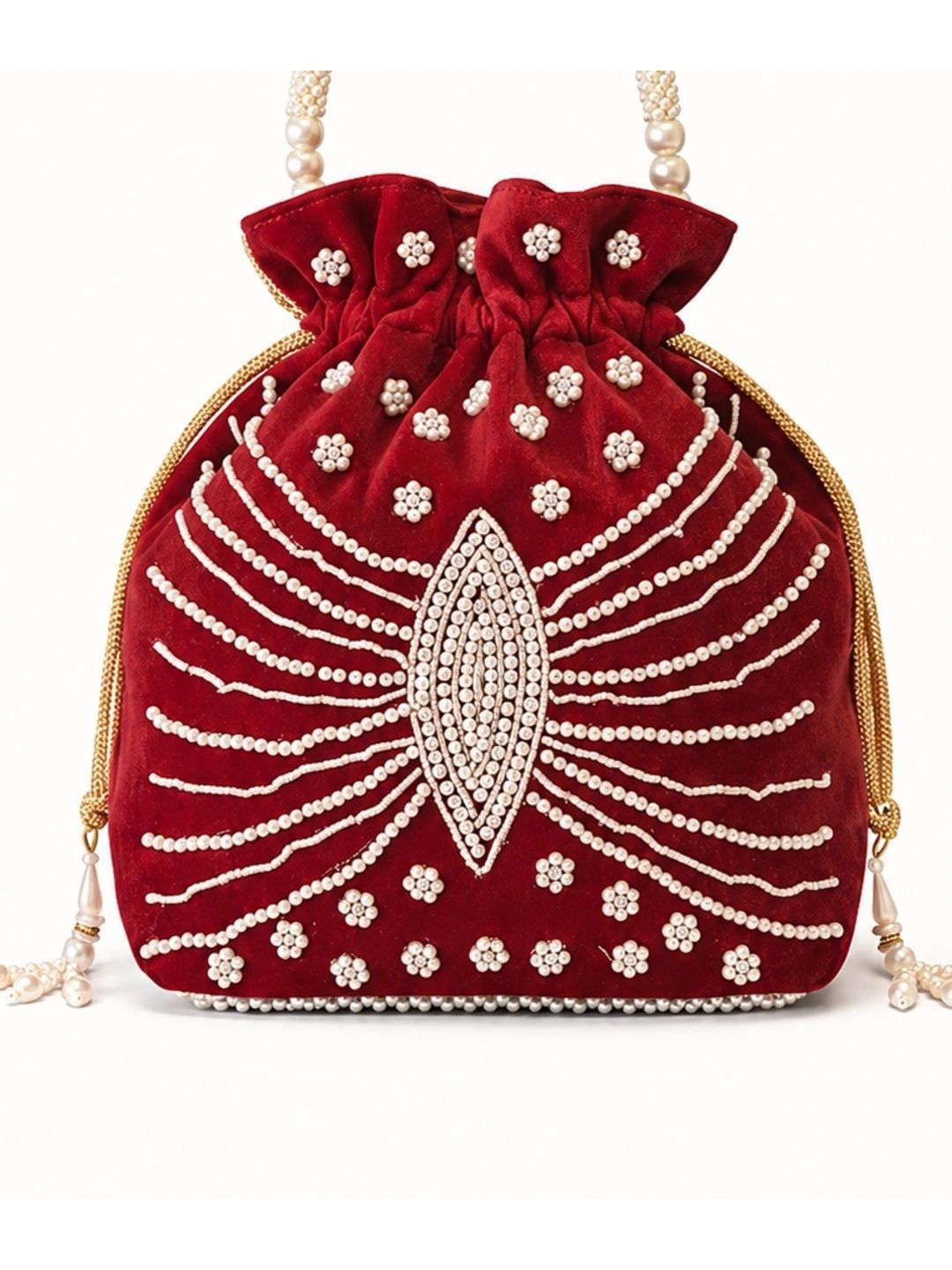 DMS RETAIL Embellished Potli Clutch-picture-26