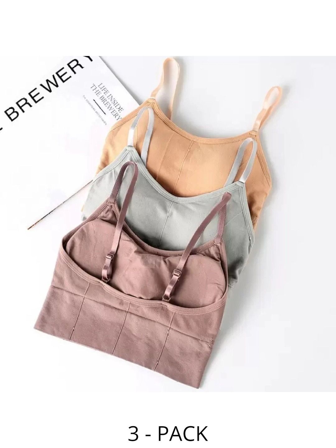 UNDER 1000 Bralette Bra Full Coverage Underwired Lightly Padded-picture-44