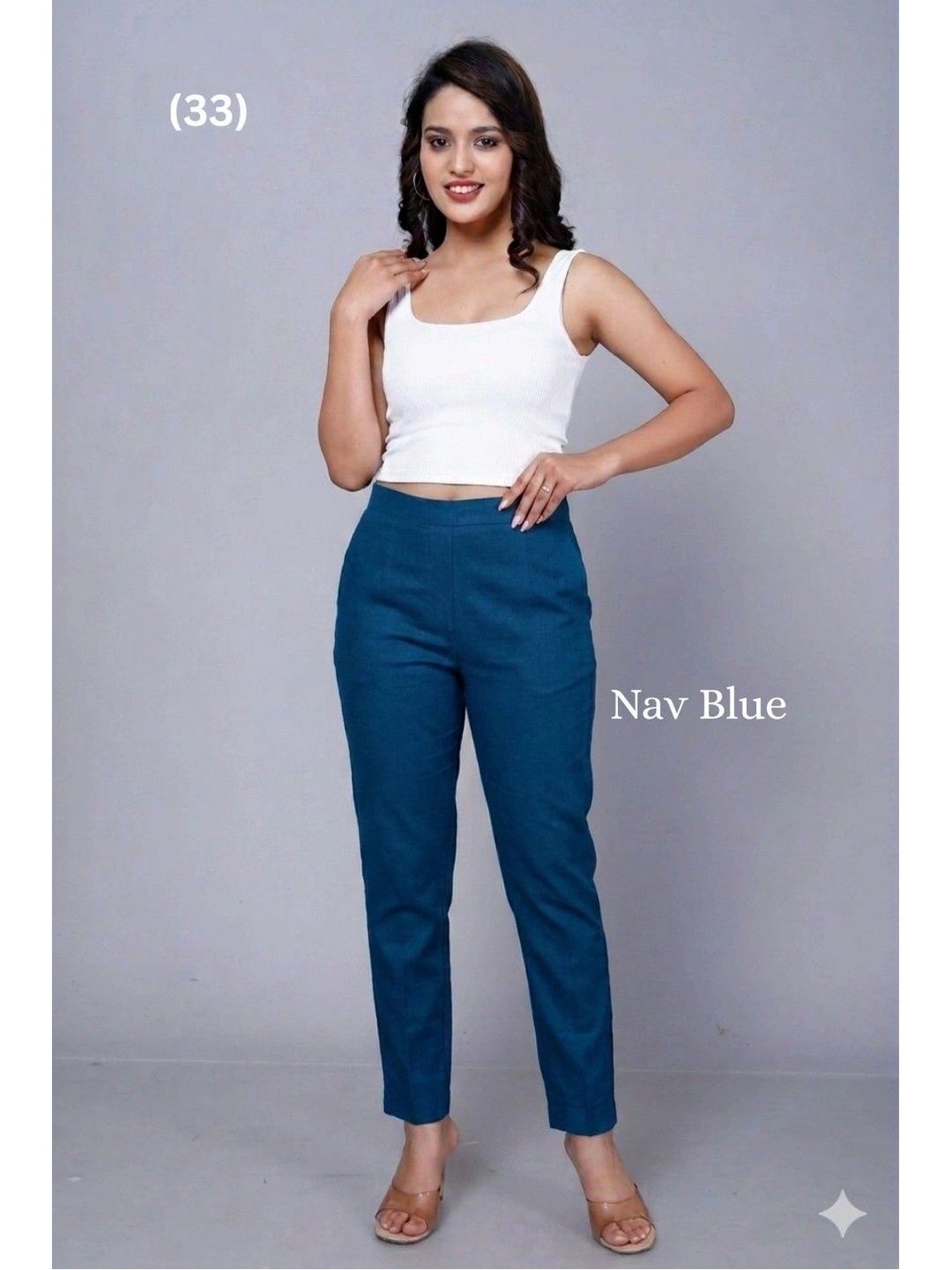 RIVNIX Women Smart High-Rise Trousers-picture-30