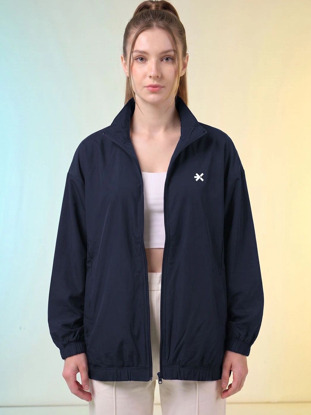 HRX by Hrithik Roshan Women Brand Logo Lightweight Outdoor Sporty Jacket-picture-48