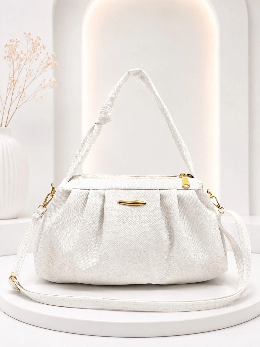 HERE&NOW Textured PU Sling Bag-picture-19