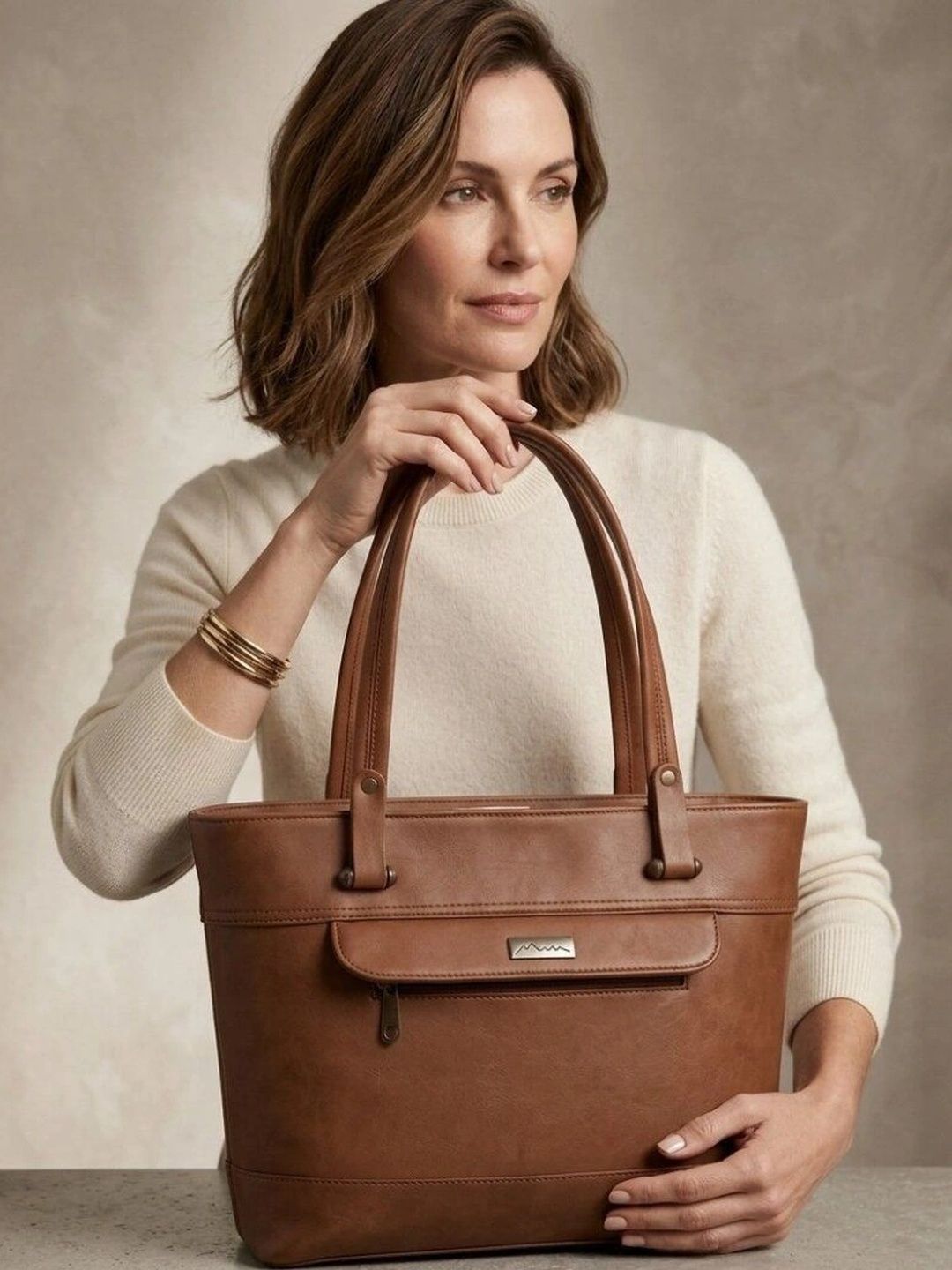 TURBOMAX PU Structured Tote Bag-picture-11