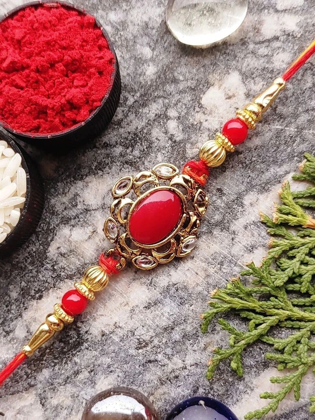 Sangria Thread Rakhi-picture-49