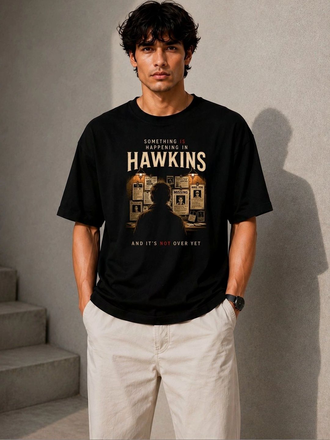 Anikmart Unisex Printed Pure Cotton Bio Finish T-shirt-picture-36