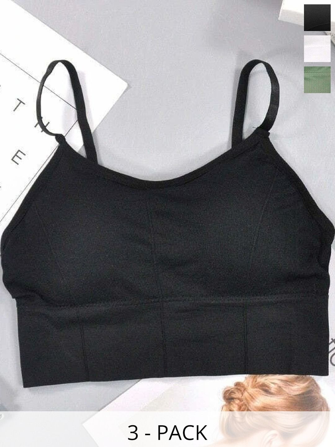 UNDER 1000 Bralette Bra Full Coverage Underwired Lightly Padded-picture-58