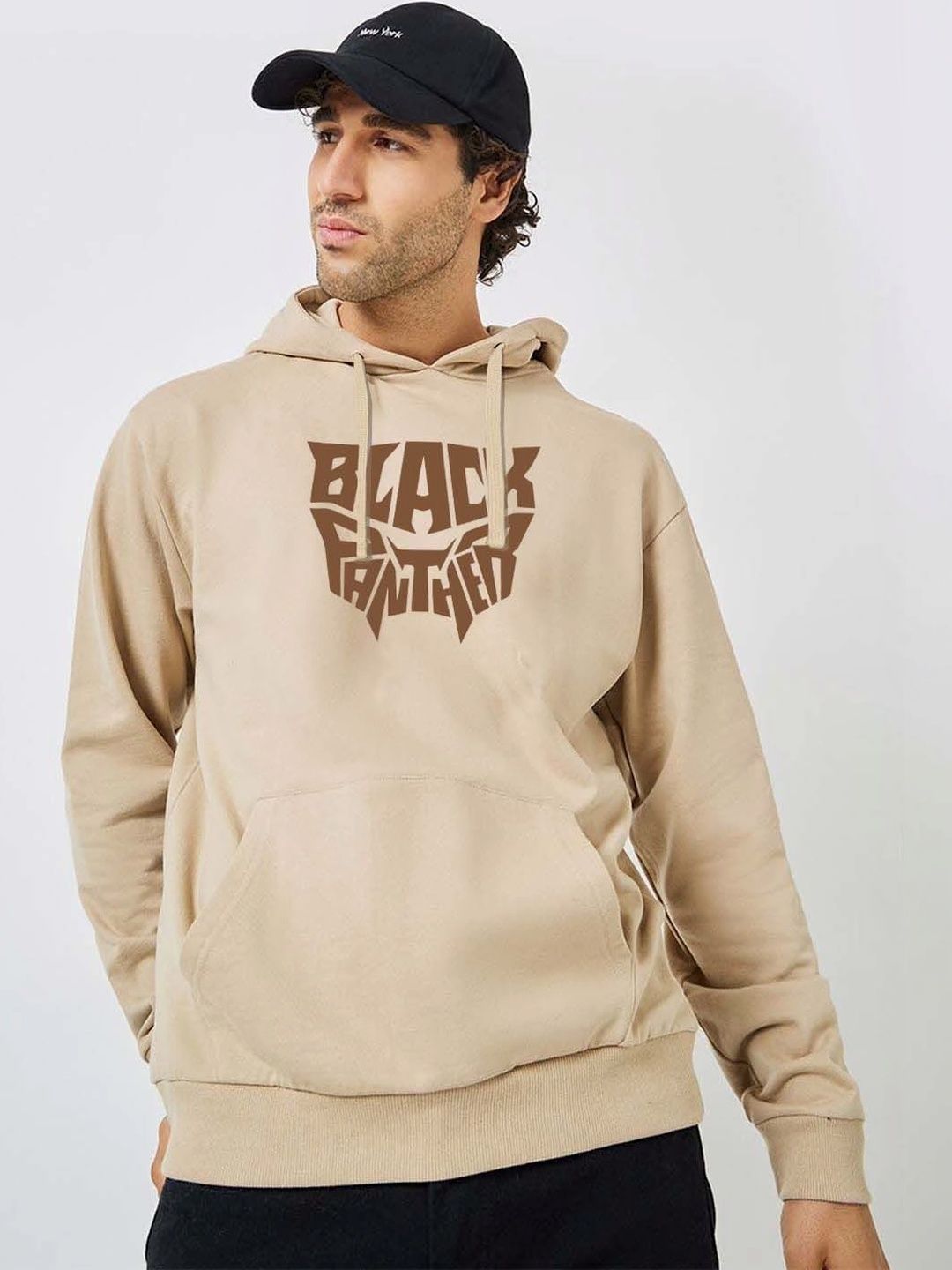 Moda Rapido X Organic Chics Men Printed Hooded Sweatshirt-picture-53
