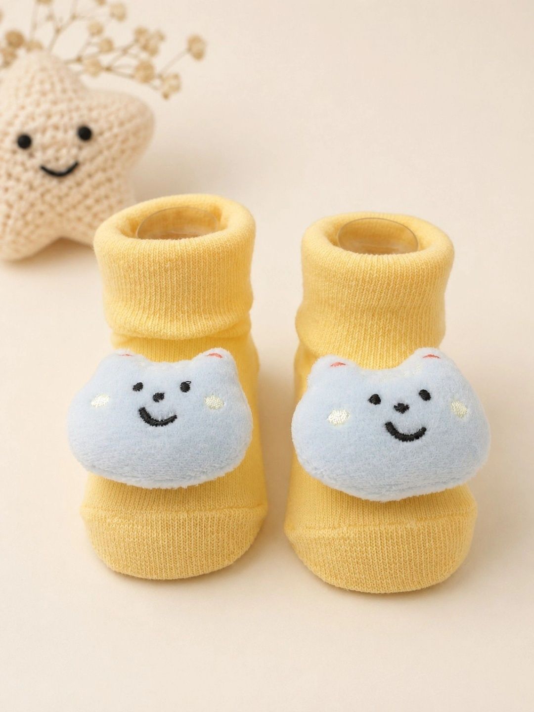 BAESD Unisex Kids Cotton Blend Patterned Ankle Length Socks-picture-30