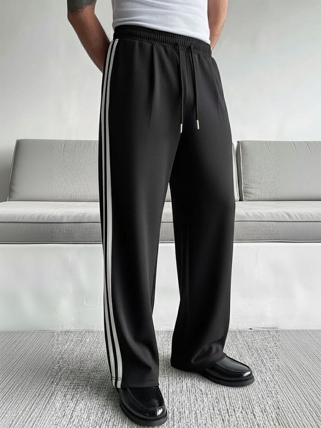 IRONDYE Men Regular Fit Colourblocked Training Track Pants-picture-24