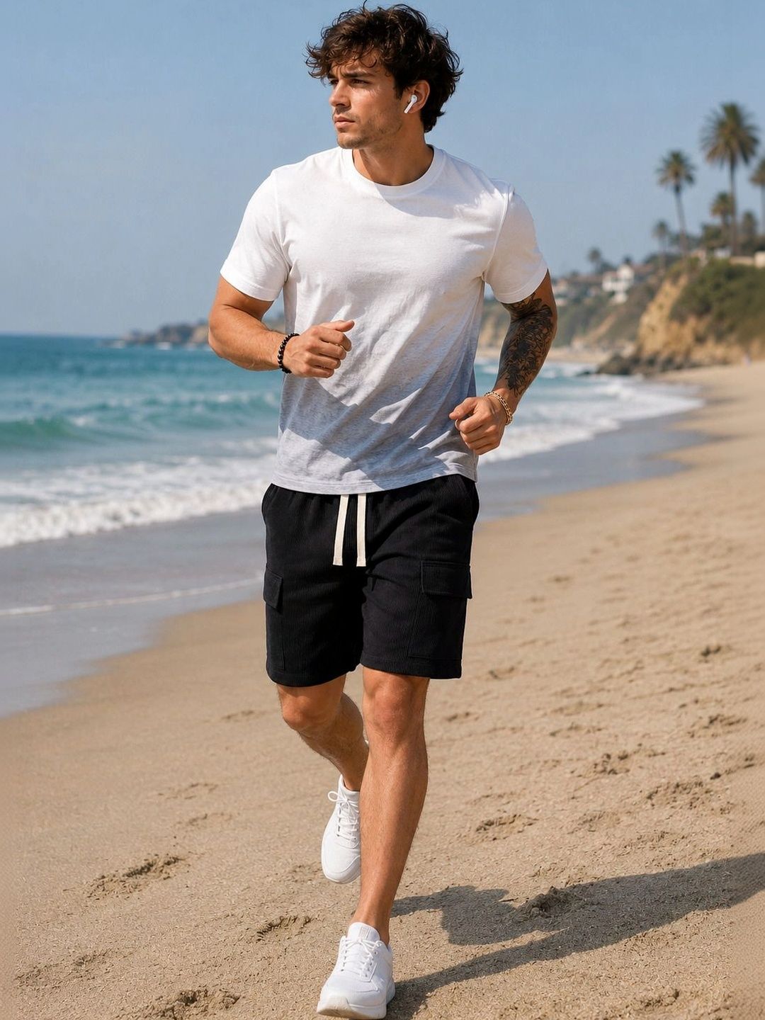 Moda Rapido Men Running Cargo Shorts-picture-39