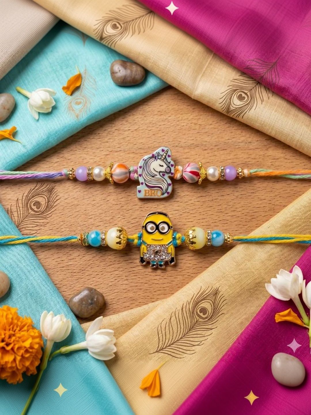 Tiny Shiny Thread Rakhi-picture-35