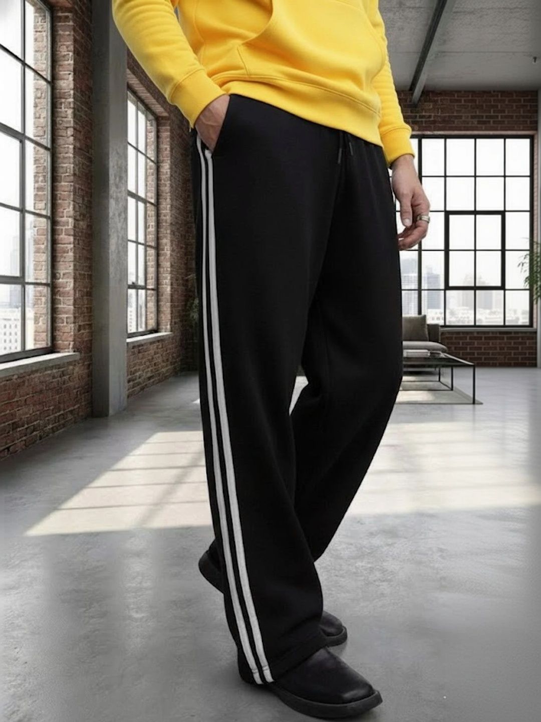 PROGENY Men Regular Fit Training Track Pants-image-5