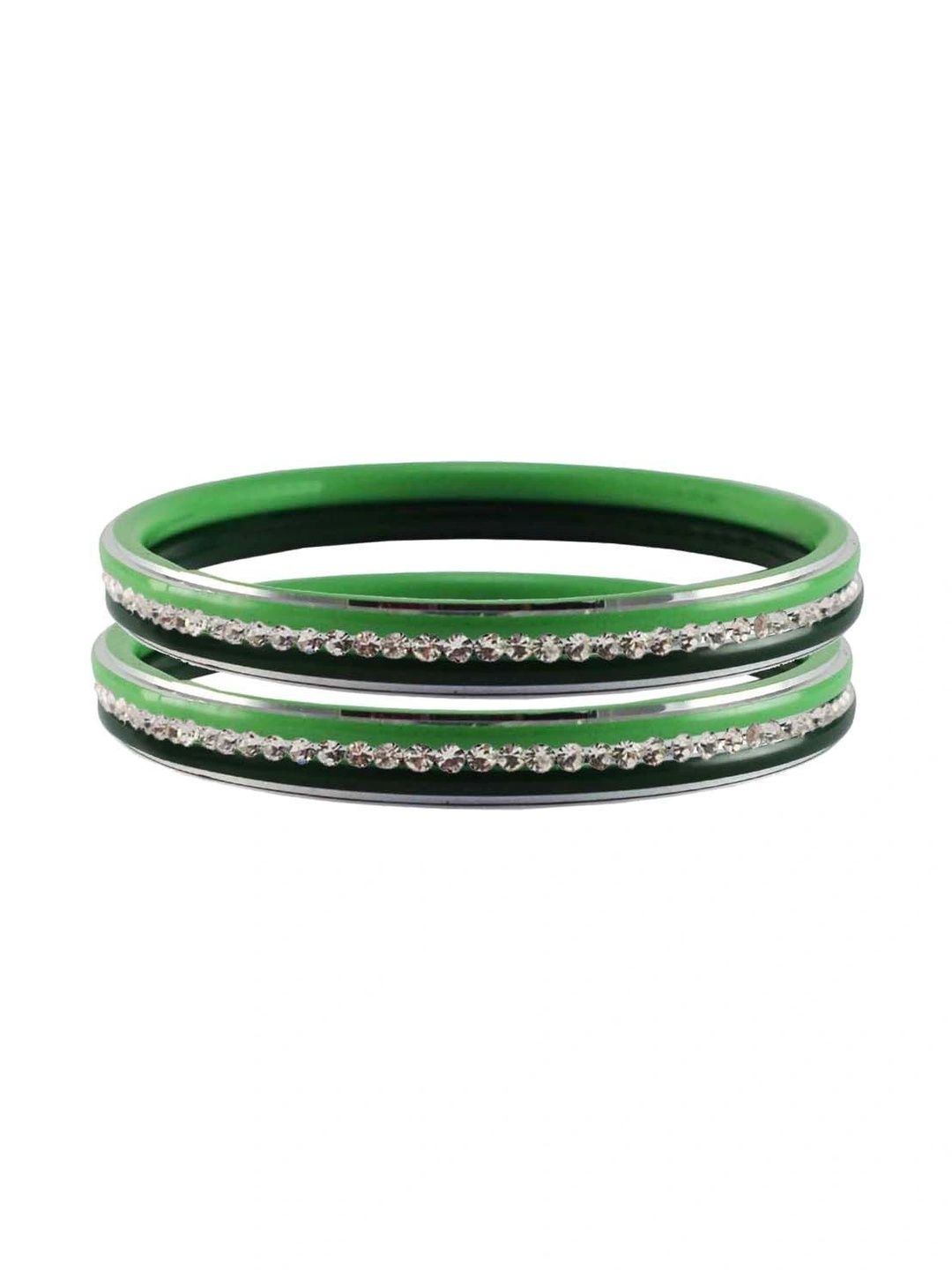 MAYA FASHION Stone Studded & Beaded Bangle-picture-44