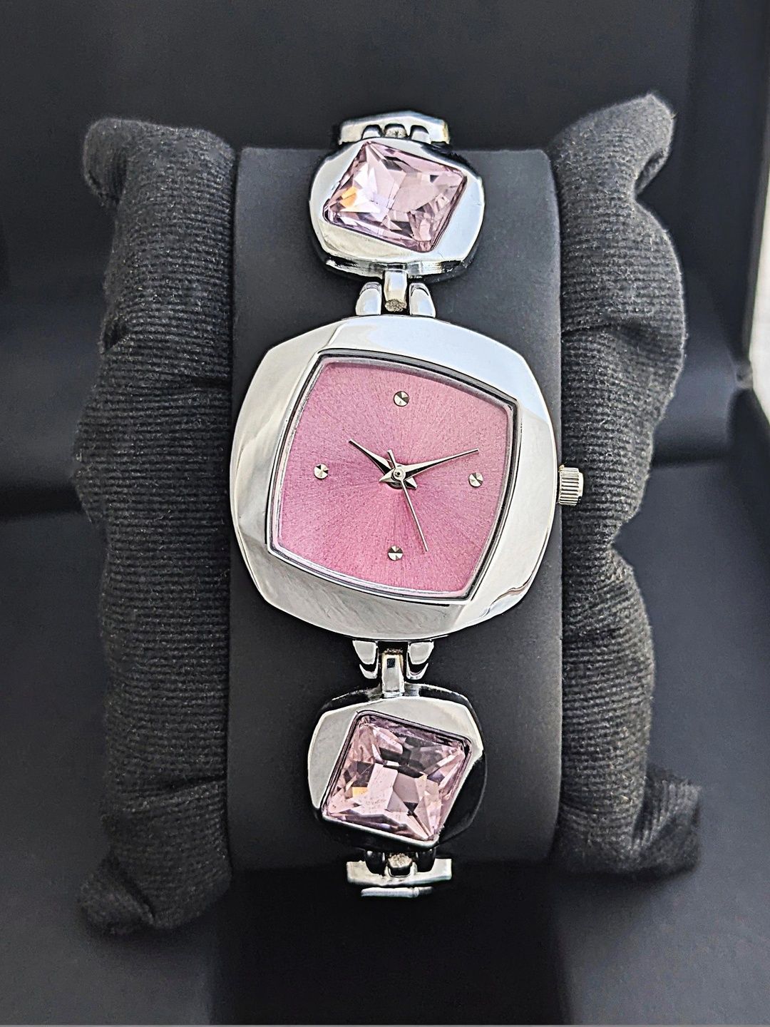 TREX Women Brass Dial & Stainless Steel Bracelet Style Straps Analogue Watch 0301_SILVER PINK-picture-46