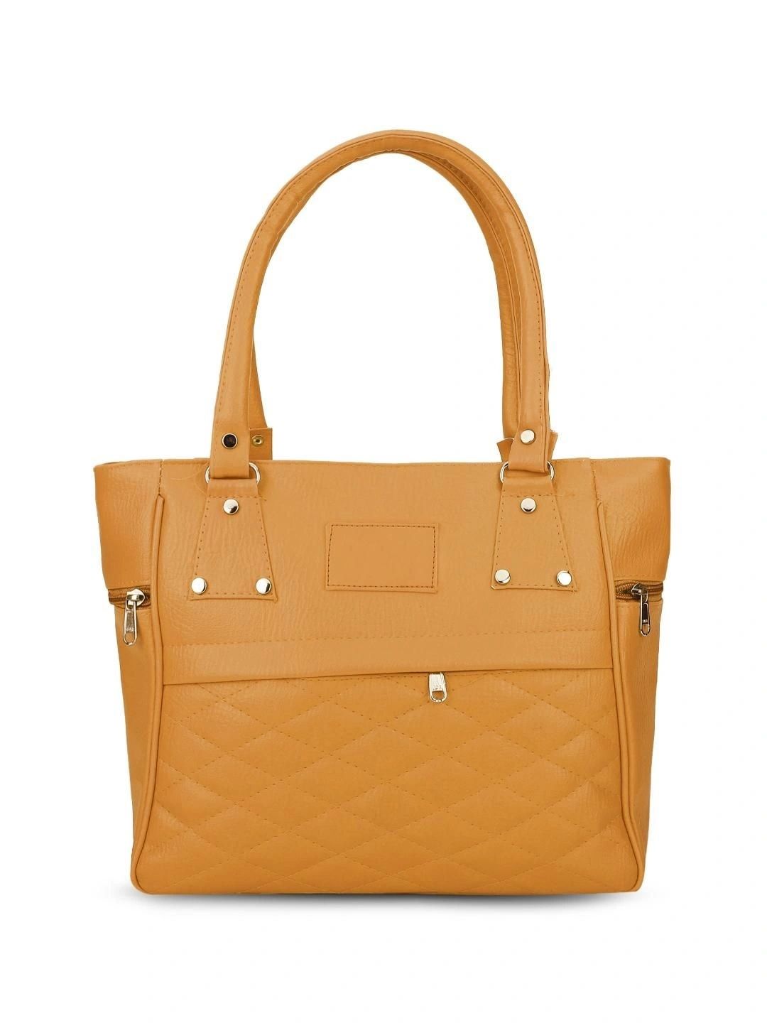TURBOMAX PU Structured Handheld Bag with Quilted-picture-29