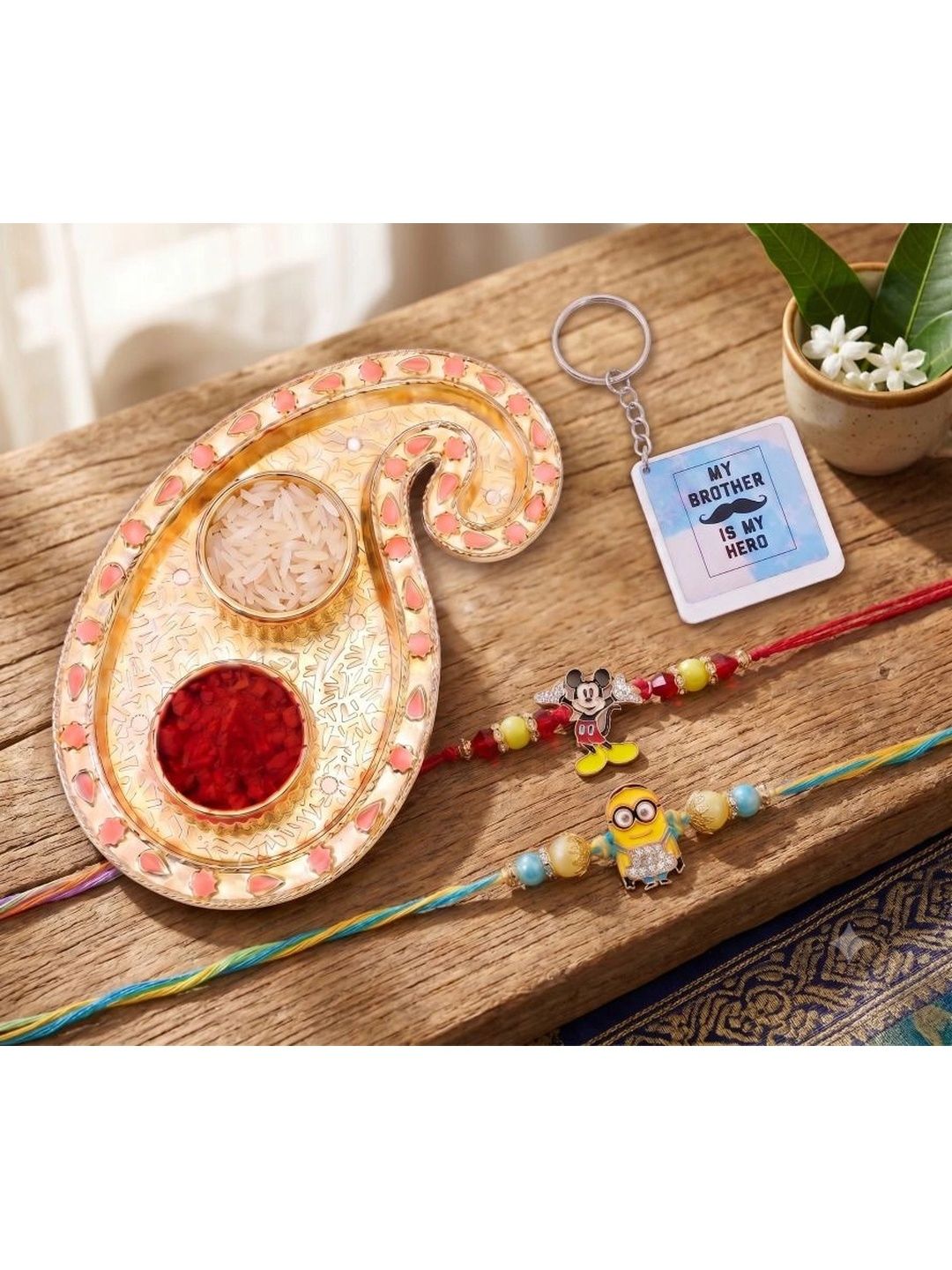 Tiny Shiny Thread Rakhi-picture-43