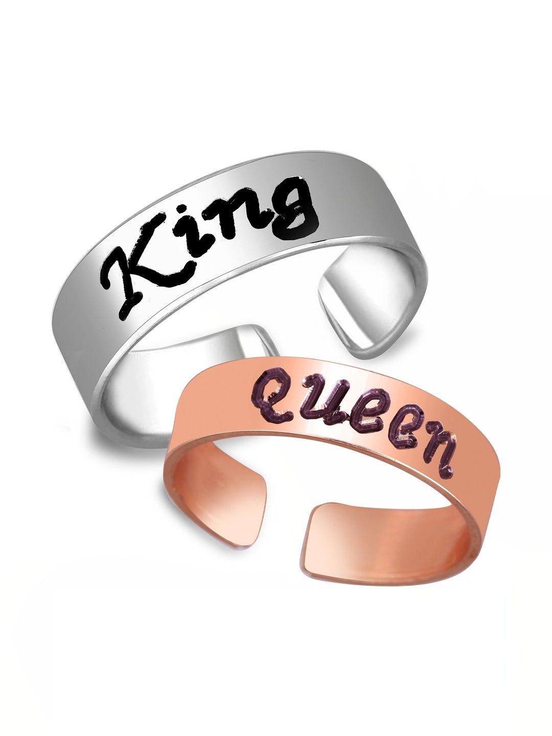 ORNEXA Women Silver Plated Cubic Zirconia Finger Ring-picture-24