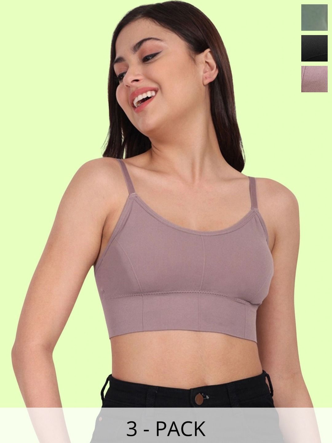 UNDER 1000 Bralette Bra Full Coverage Underwired Lightly Padded-image-46