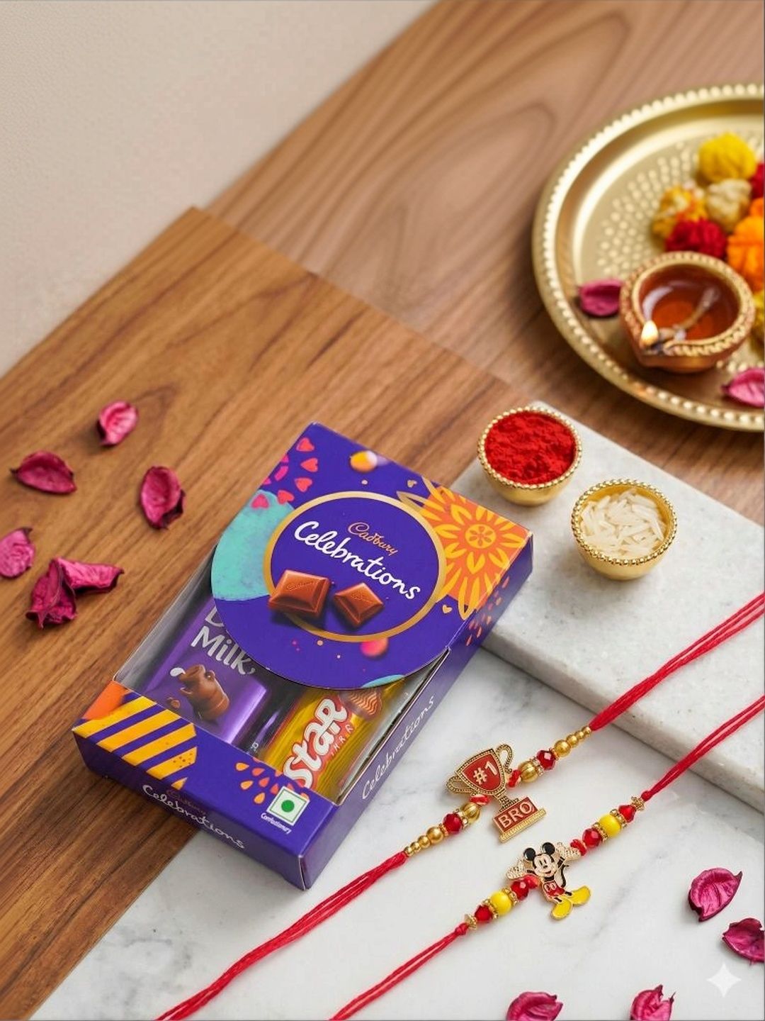 Tiny Shiny Thread Rakhi-picture-16