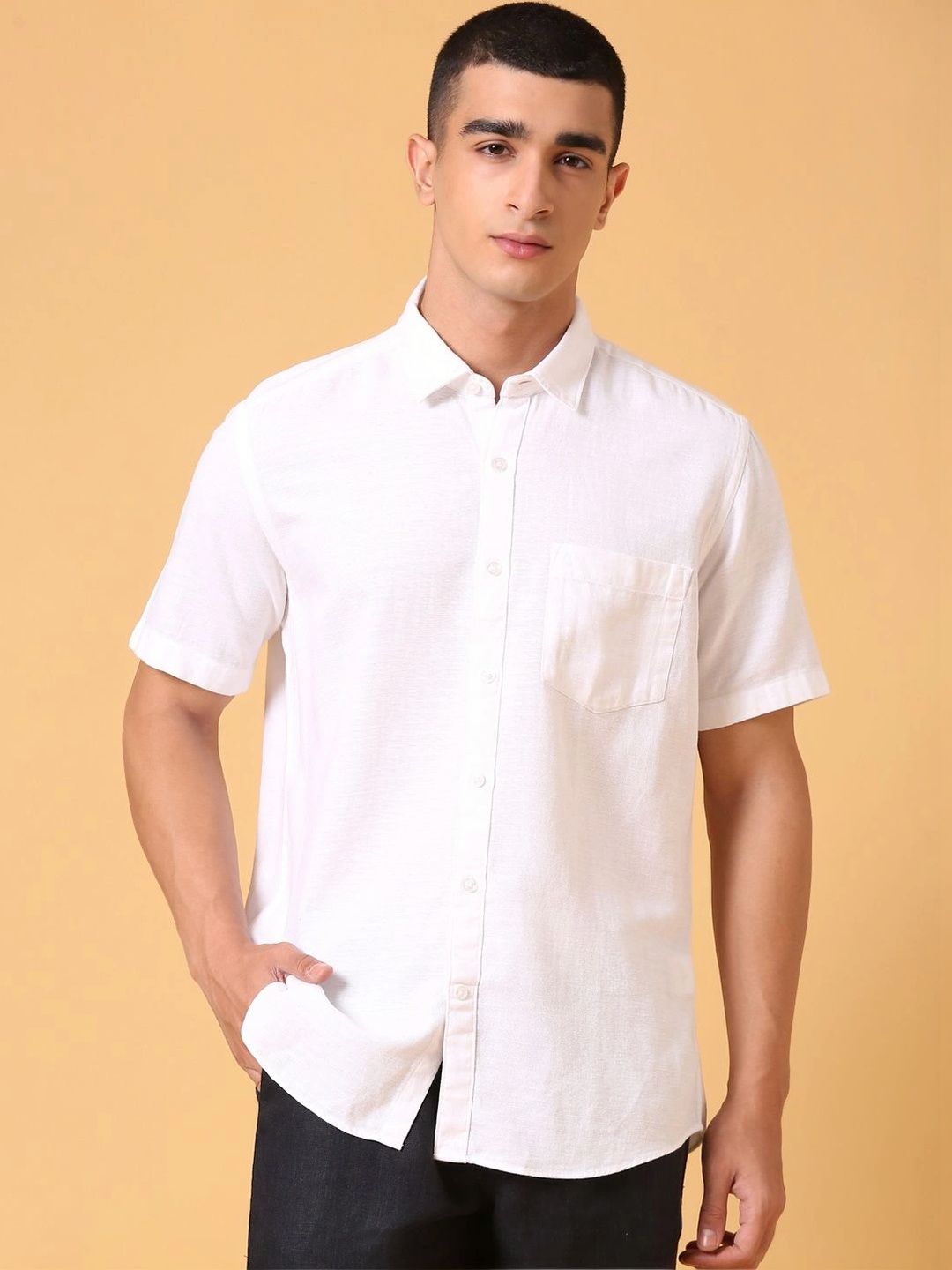 CAVALLO by Linen Club Men Contemporary Casual Shirt-picture-55