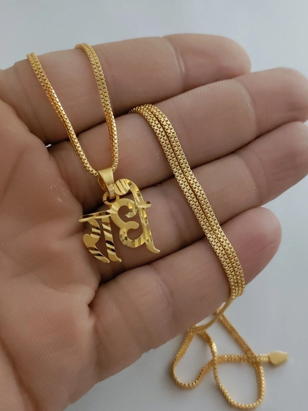 EvoraJewel Gold-Plated Quirky Pendants with Chains-picture-16