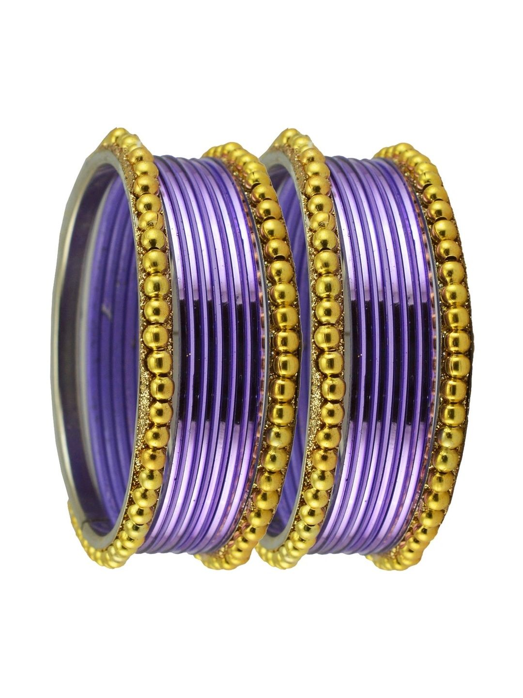 MAYA FASHION Stone Studded & Beaded Bangle-picture-47