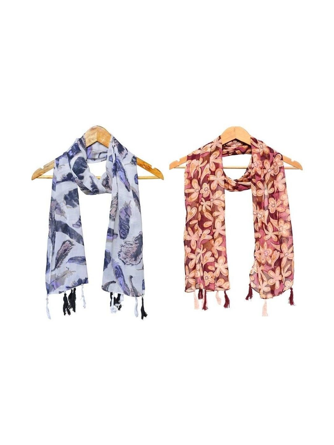 XMSFASHION Women Printed Stole-image-18