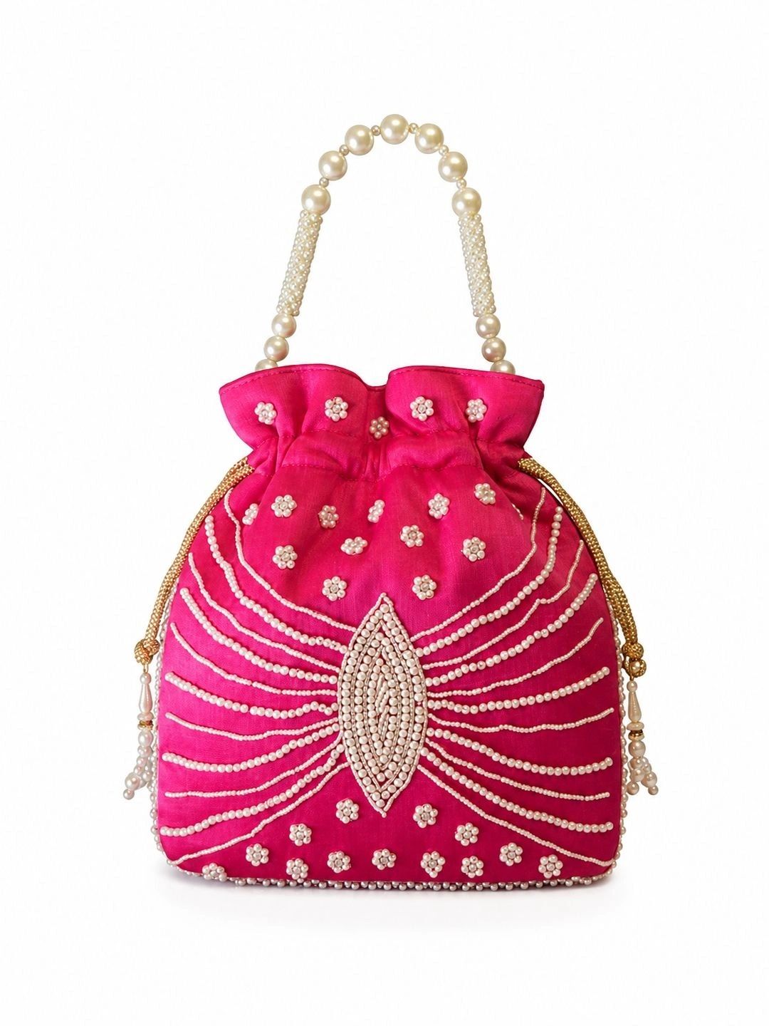 DMS RETAIL Embellished Potli Clutch-picture-21