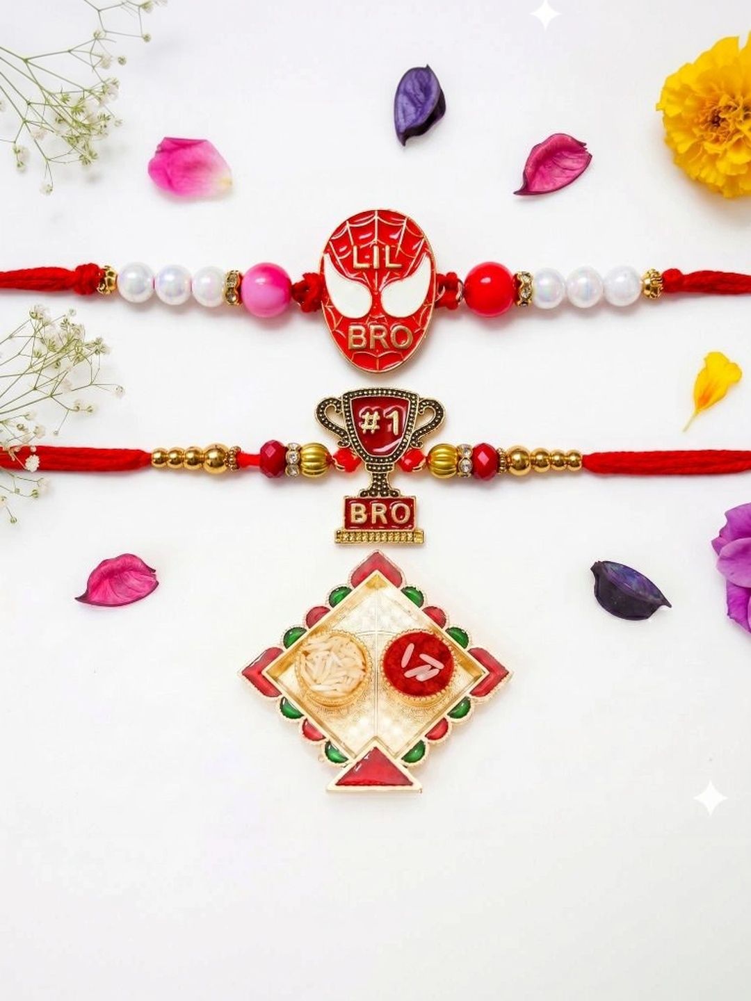Tiny Shiny Thread Rakhi-picture-24