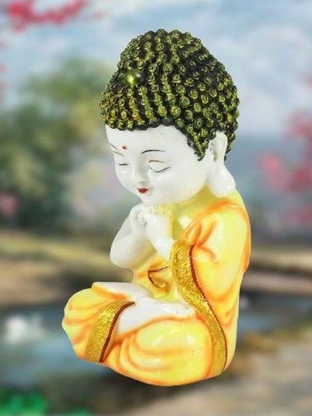 ISHU HANDIARTISTIC Buddha Figurine Showpiece-picture-28