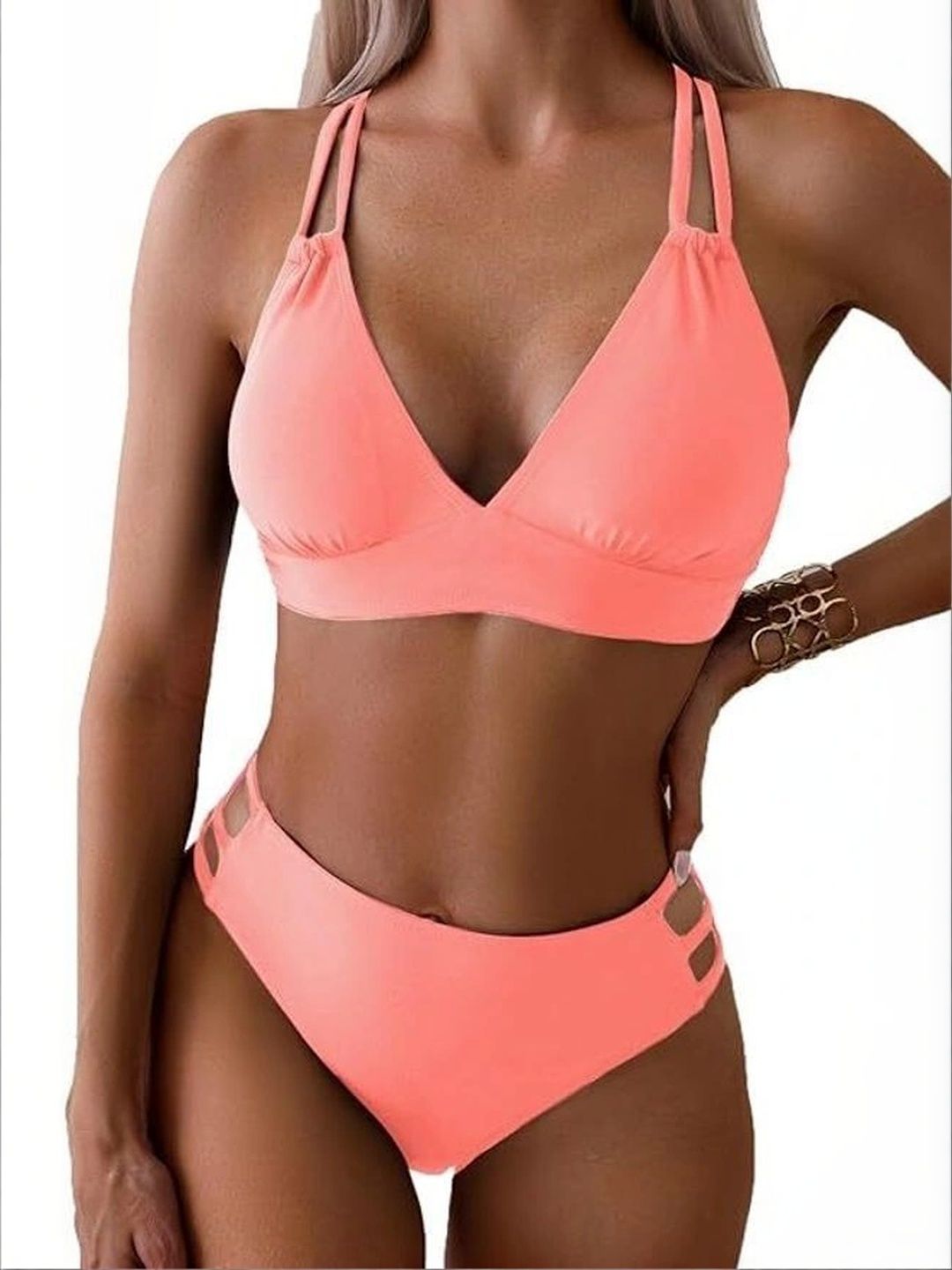 Lyca Era Sleeveless Stretchable Body-Hugging Swim Bikini Set-picture-25