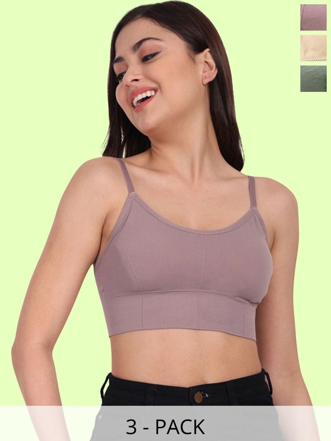 UNDER 1000 Bralette Bra Full Coverage Underwired Lightly Padded-picture-33