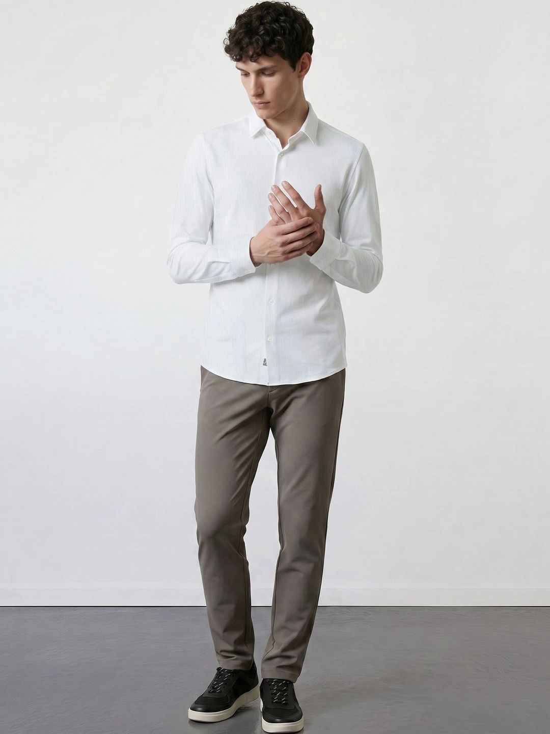 URBAN PERFORMANCE Men Slim Fit Casual Shirt-picture-32