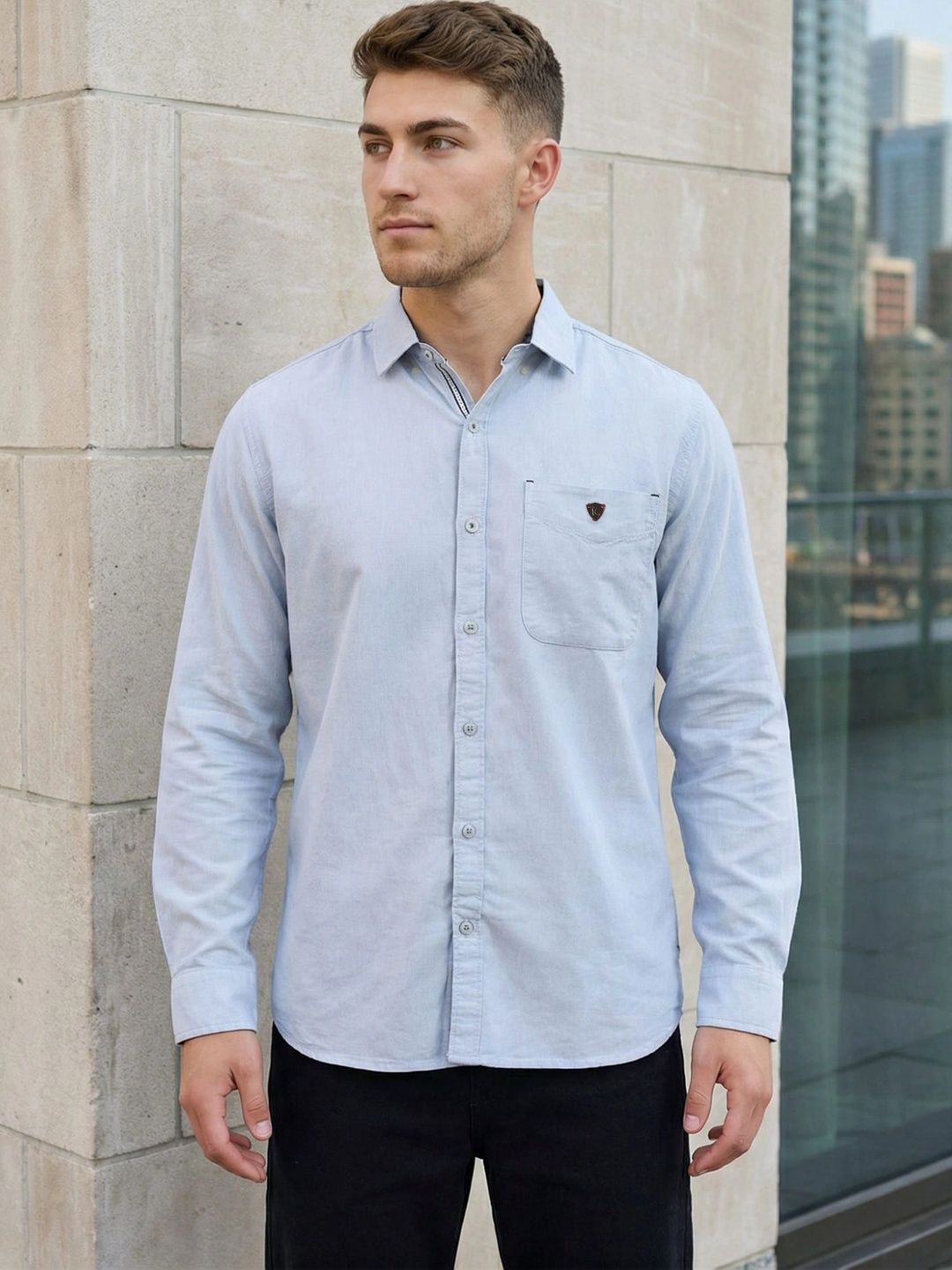 Kuons Men Classic Casual Shirt-picture-50
