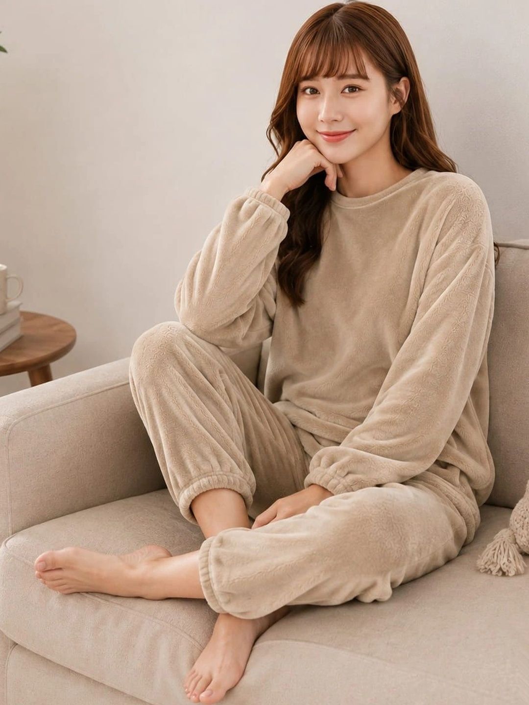 POCKET FRIEND Women Night suit-picture-21