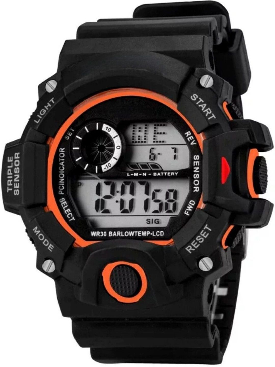 TREX Boys Brass Dial & Straps Analogue and Digital Watch SCK_ORANGE_BK_&1-picture-17