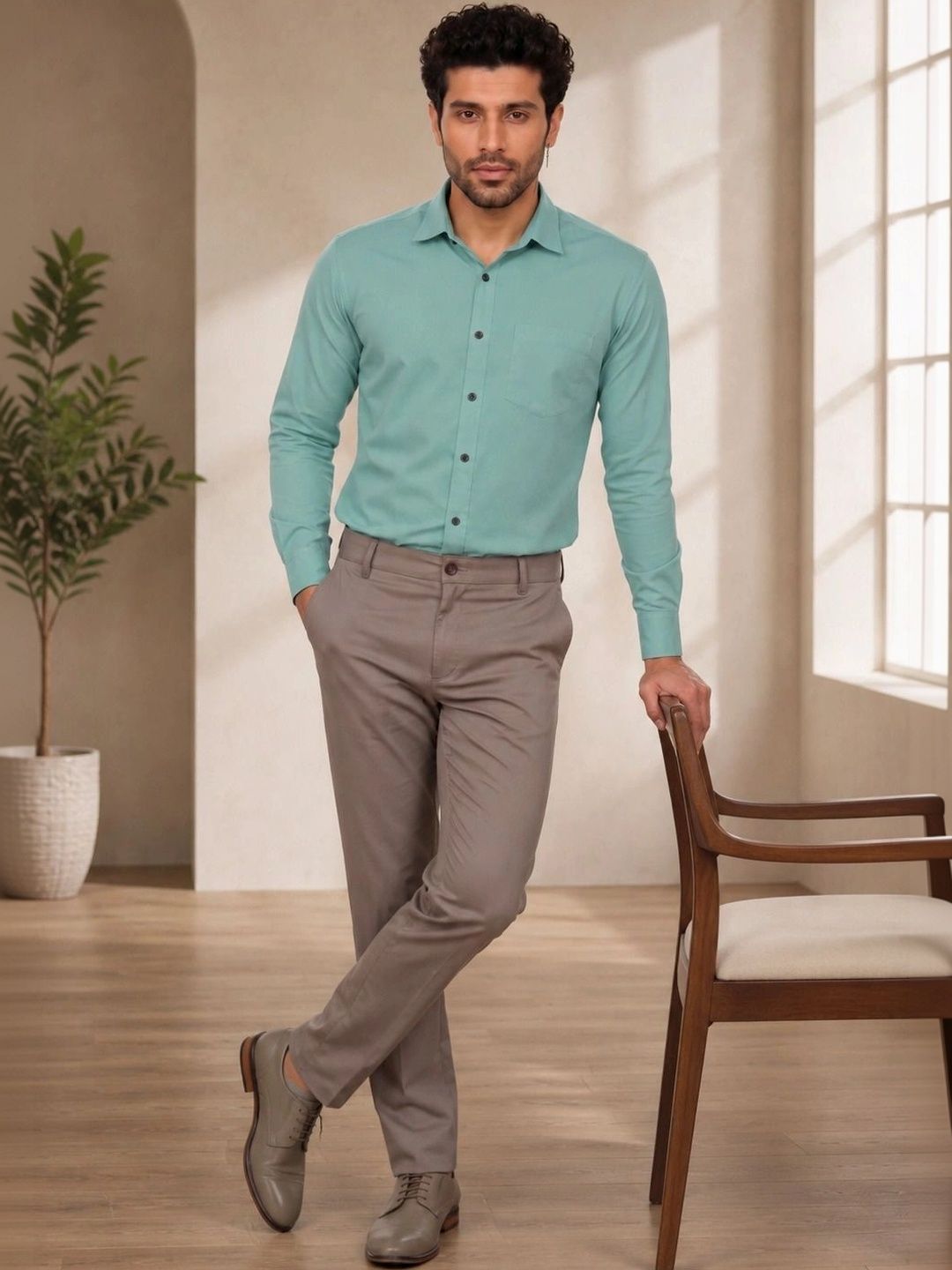 Moda Rapido Men Comfort Casual Shirt-picture-47