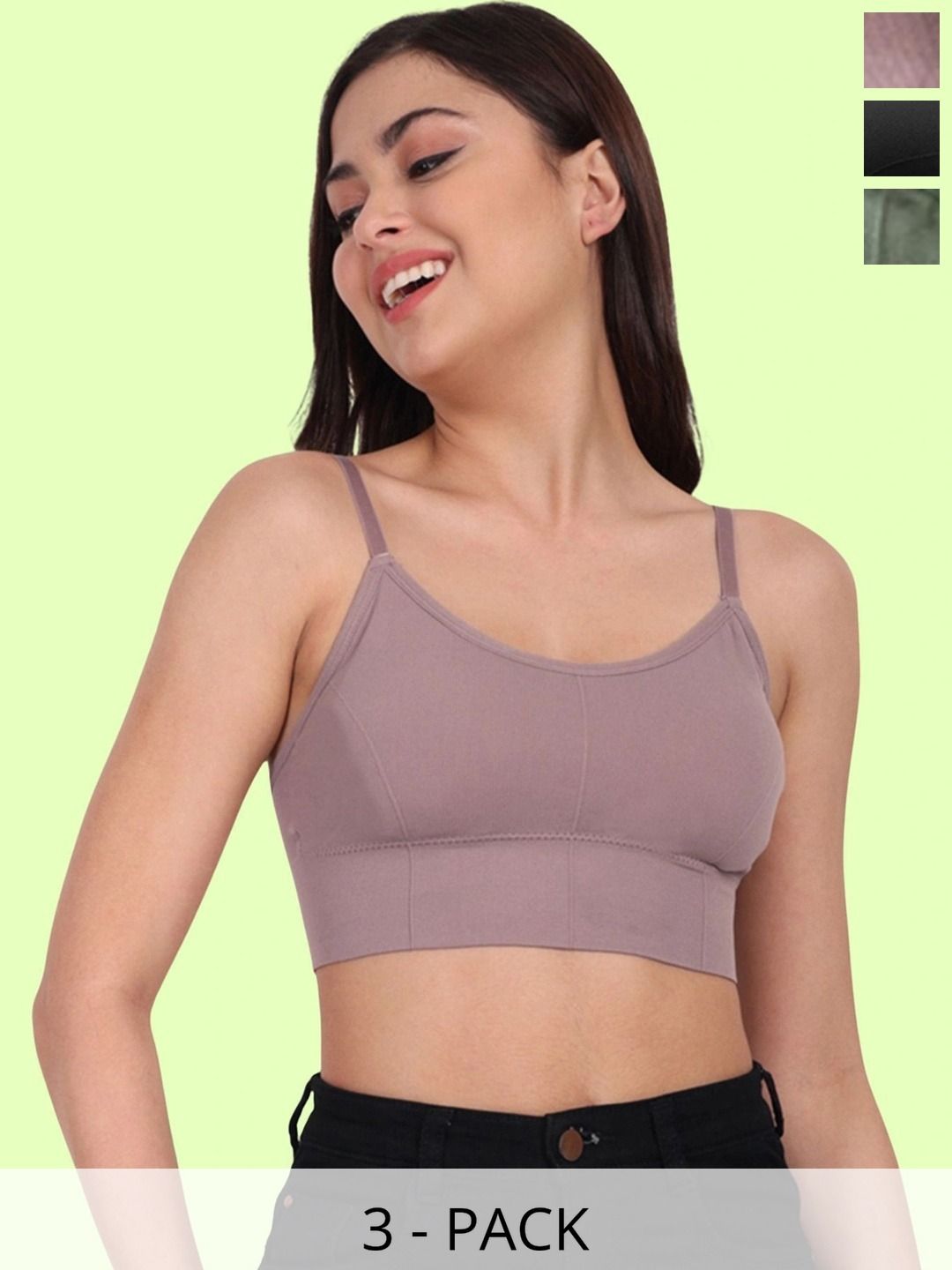 UNDER 1000 Bralette Bra Full Coverage Underwired Lightly Padded-picture-30