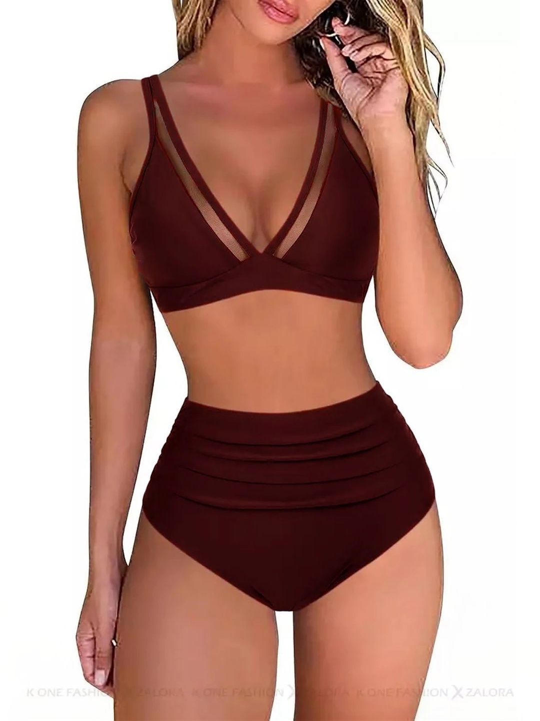 Lyca Era V-Neck Swim Bikini Set-picture-39