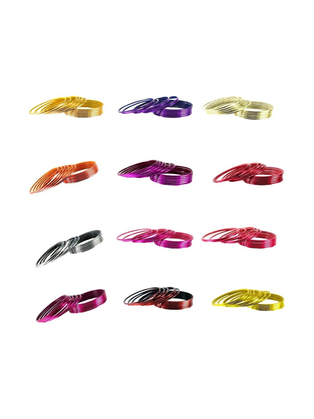 MAYA FASHION Stone Studded & Beaded Bangle-image-35
