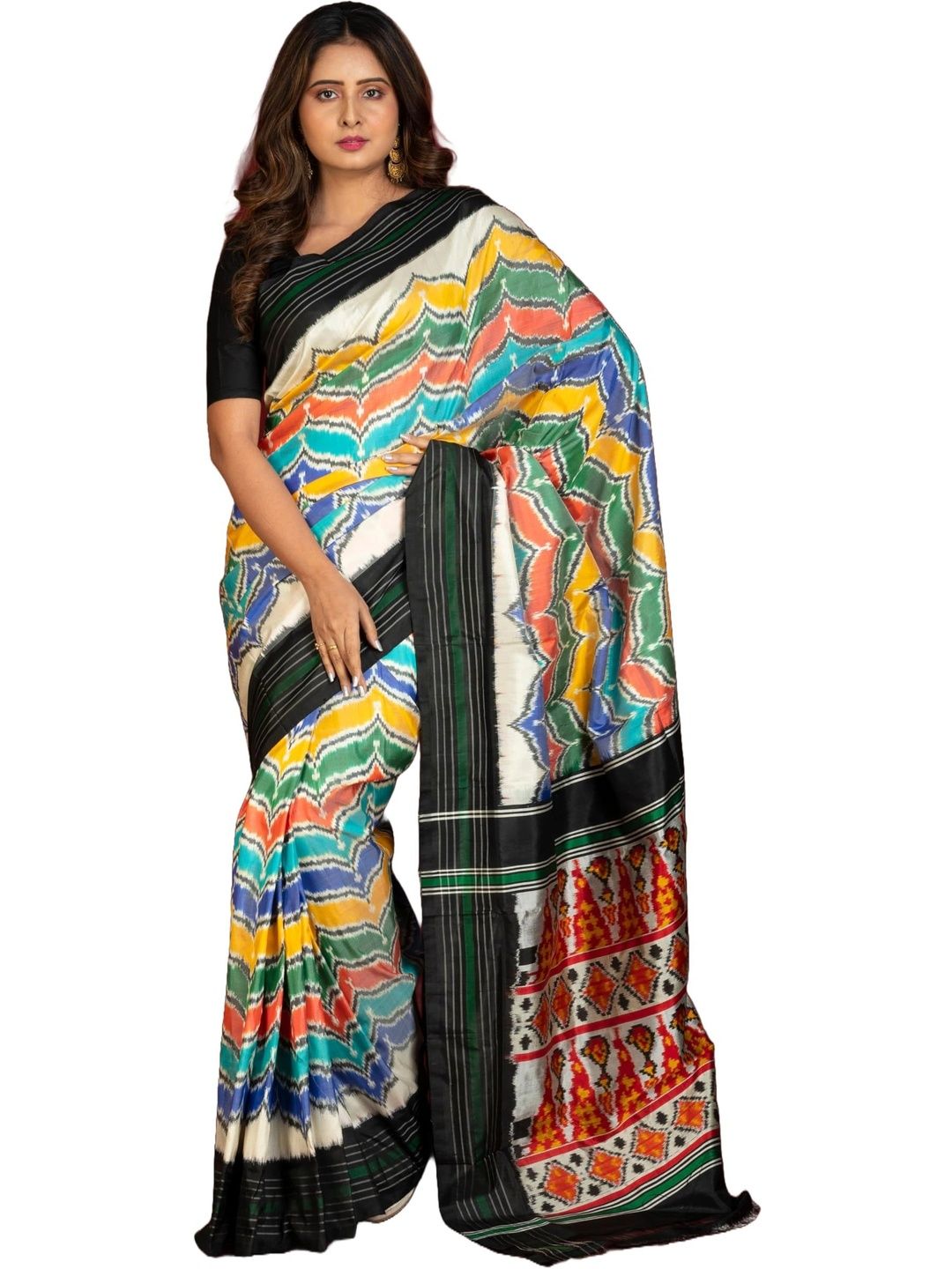 BENGAL LOOMS INDIA Pure Silk Saree-image-44