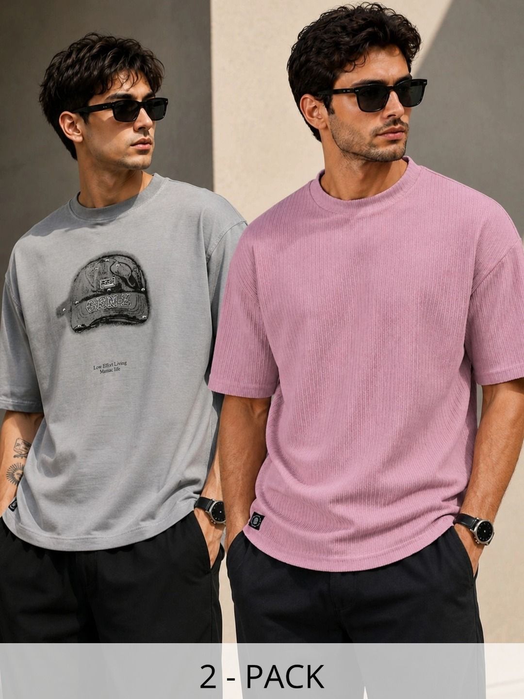 Maniac Men 2 Printed T-shirt-image-34