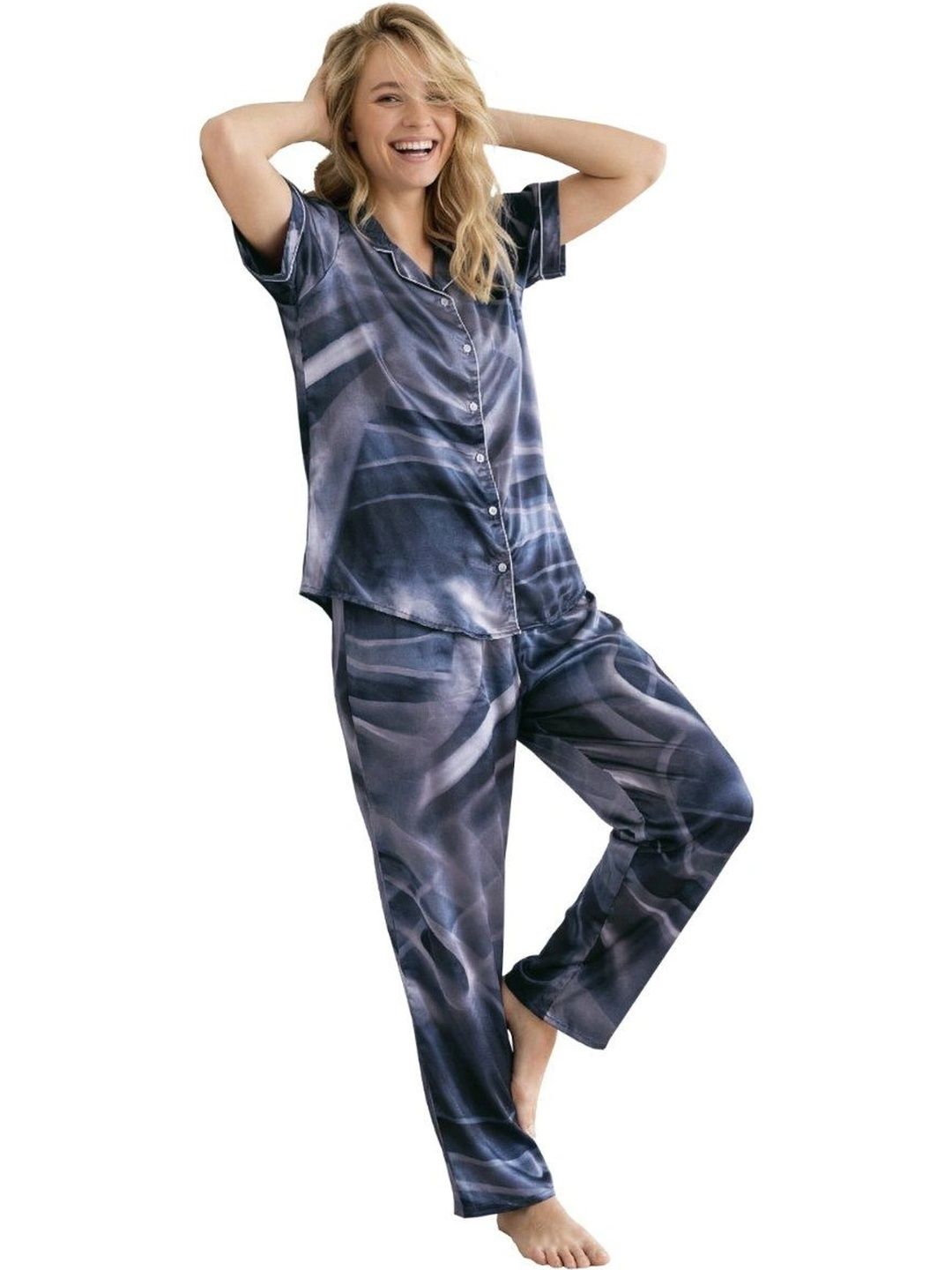 SNOOZE AND CO Women Printed Night suit-picture-10