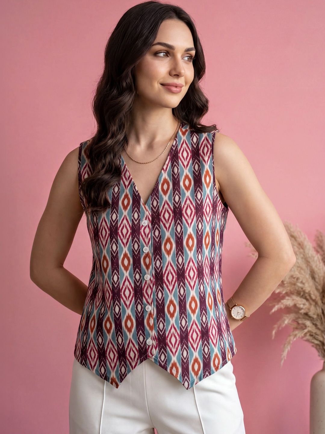 KALAMIR Print Ethnic Top-picture-53