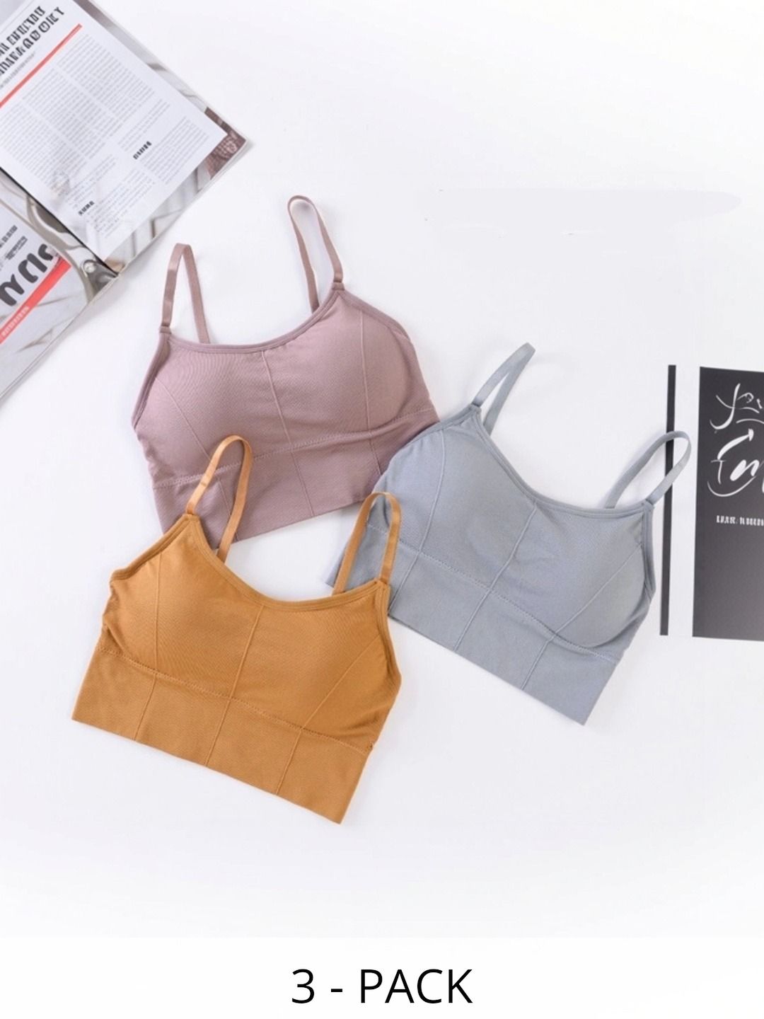 UNDER 1000 Bralette Bra Full Coverage Underwired Lightly Padded-picture-36