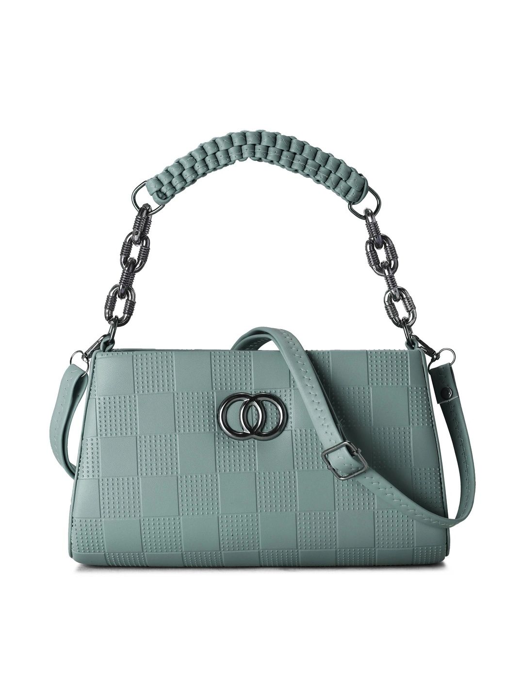 TURBOMAX Textured PU Shoulder Bag with Quilted-picture-45